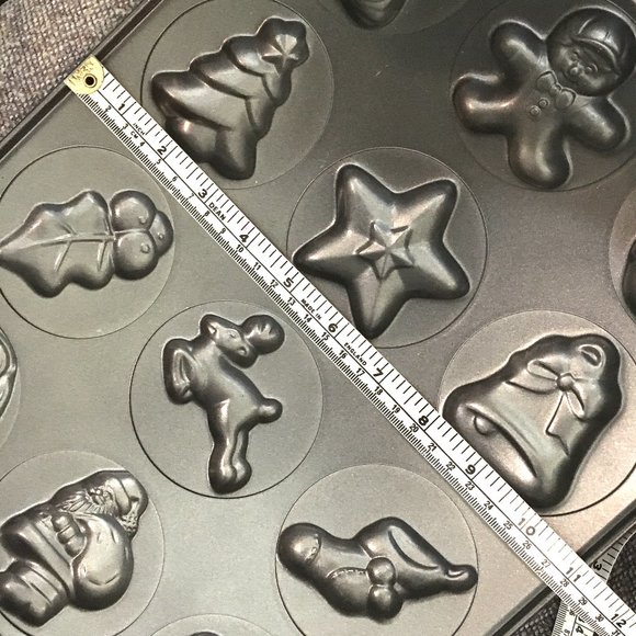 NORPRO Holiday Cookie Nonstick Pan NWOT - Picture 7 of 8